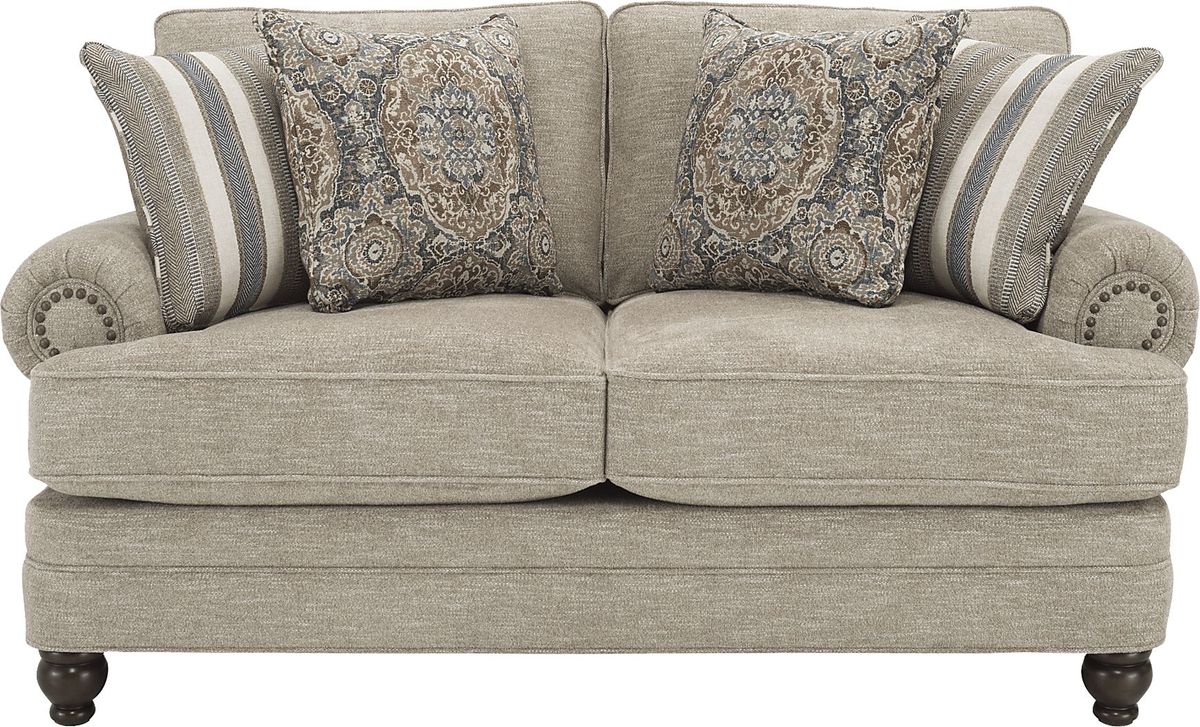 Mansfield Linen Loveseat