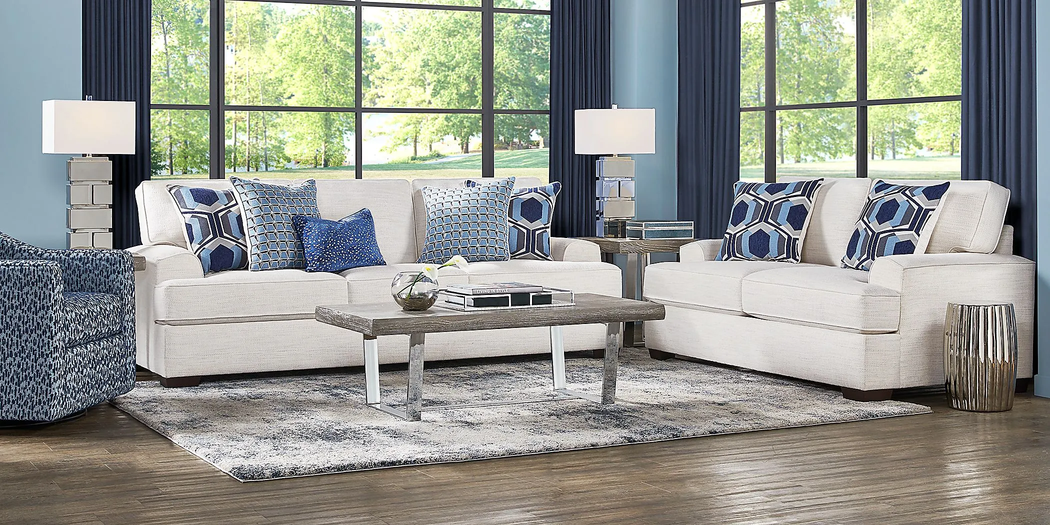 Hutchinson Cream Loveseat