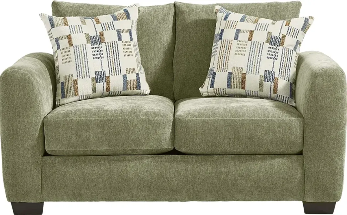 Chamberlain Green Loveseat