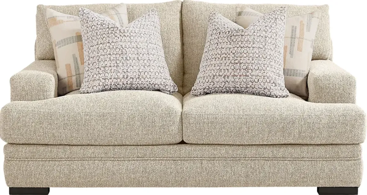 Channel Park Oatmeal Loveseat