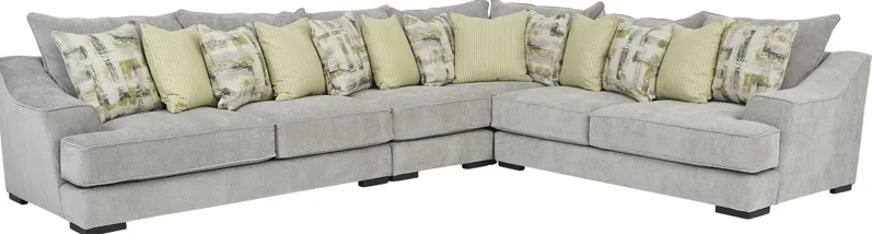 Briar Crossing Gray 4 Pc Sectional