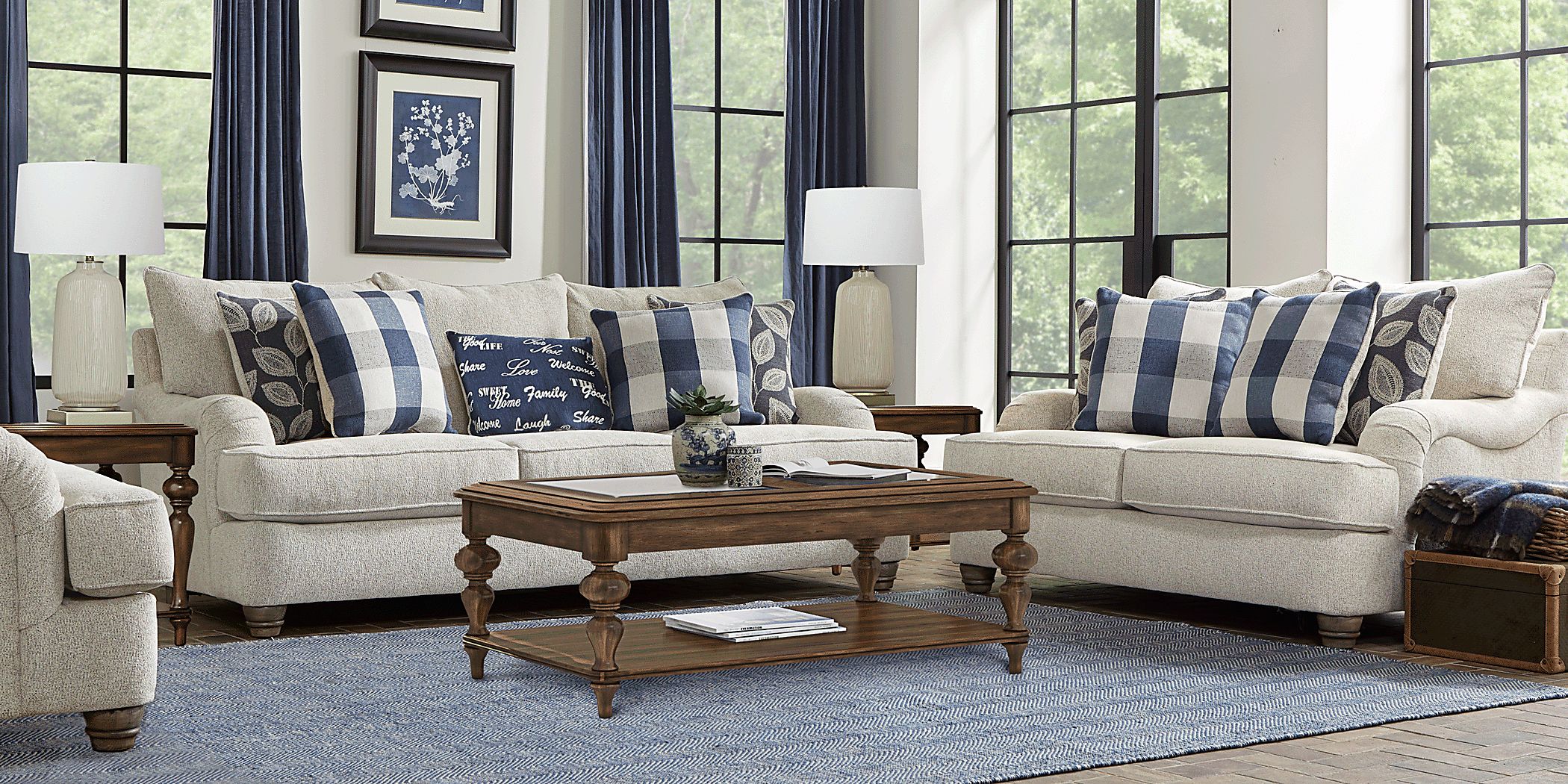 Stonehill Beige Loveseat