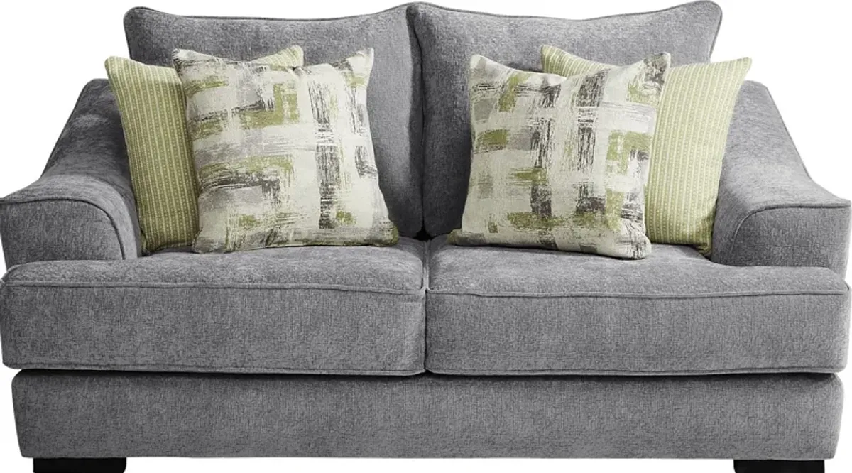 Kinley Gray Loveseat