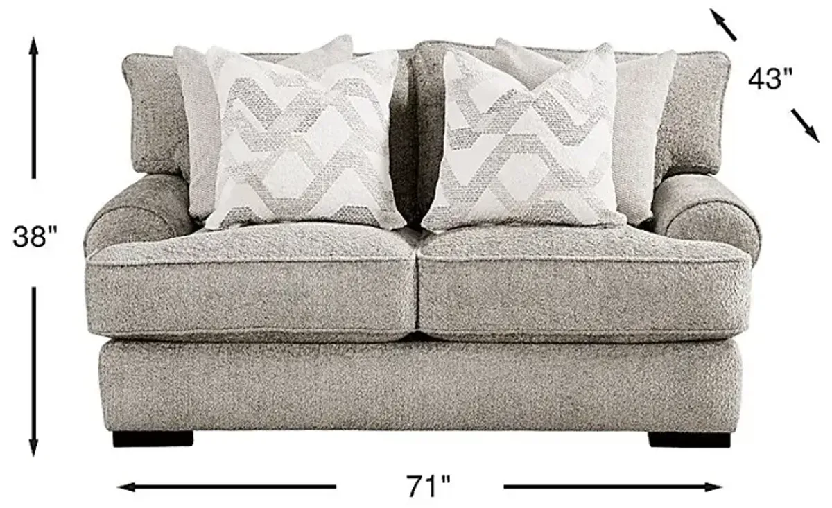 Goodwin Gray Loveseat