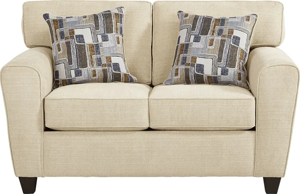 Dover Beige Loveseat