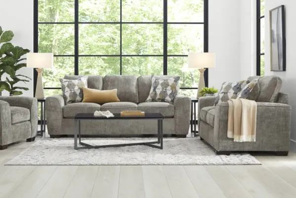 Wilcox Gray 5 Pc Living Room