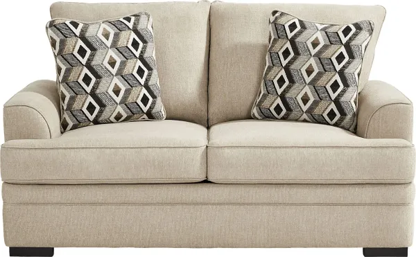 Surrey Hills Beige Loveseat