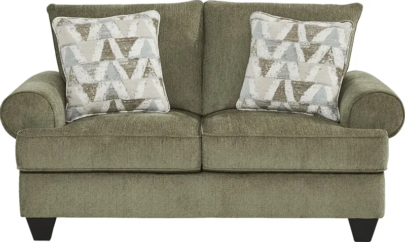 Hayward Green Loveseat