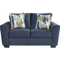 Jackson Blue Loveseat