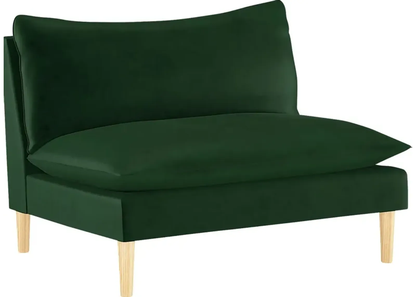 Deep Forest Emerald Settee