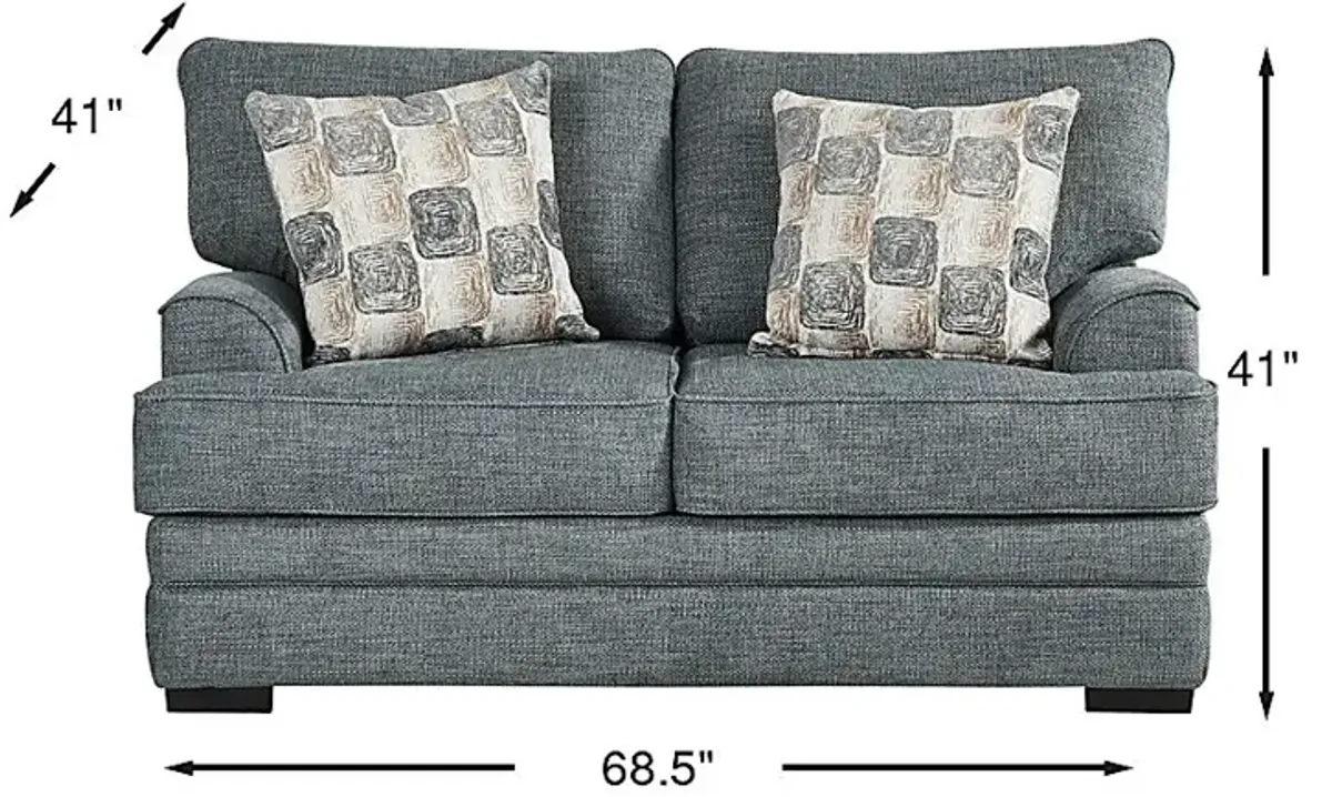 Arbour Hill Marine Loveseat