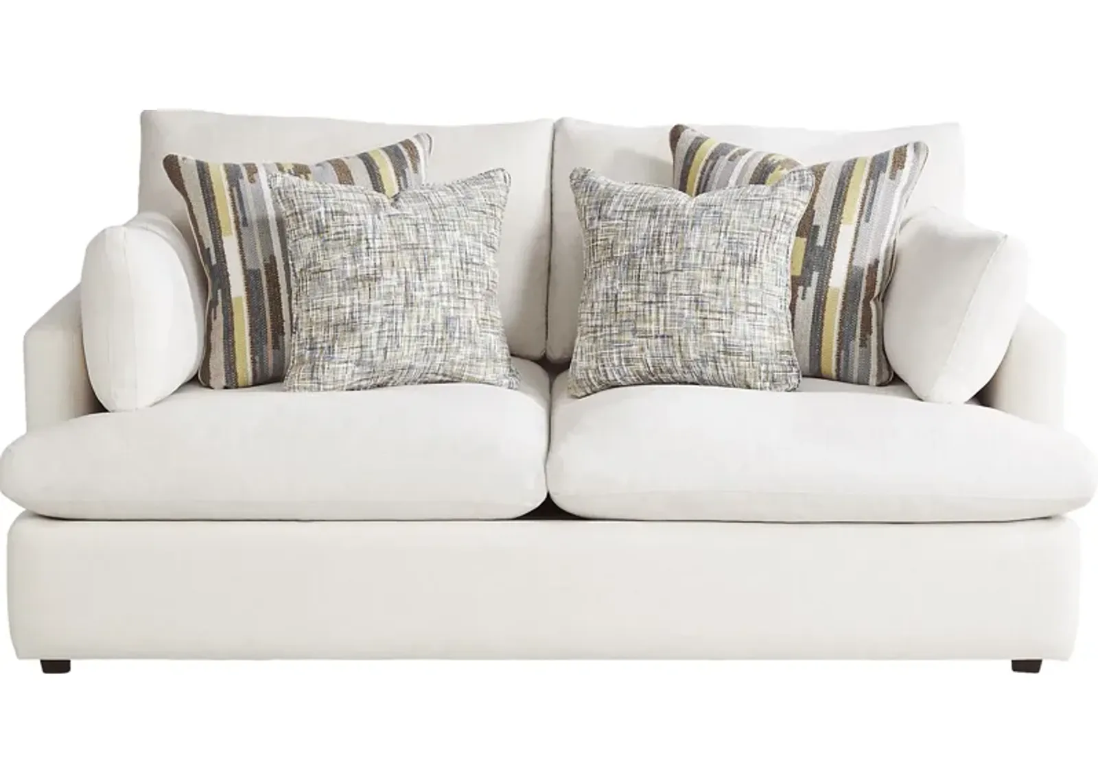 Aldon Park White Loveseat