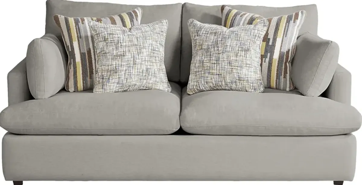 Aldon Park Gray Loveseat