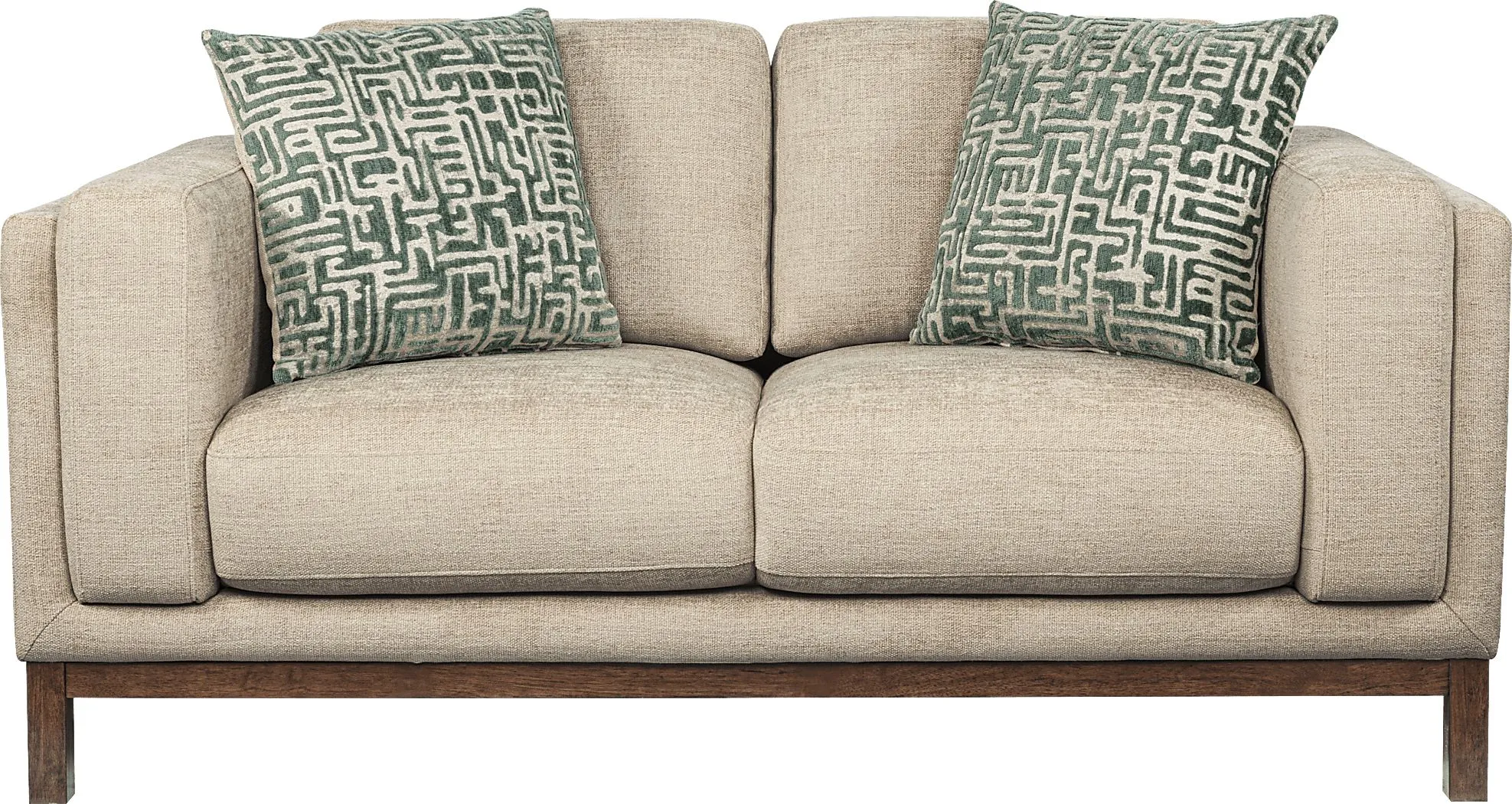 Elena Court Beige Loveseat