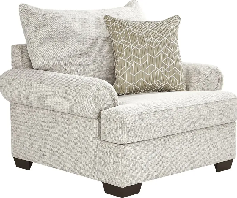 Reyna Point Beige Chair by Rooms To Go