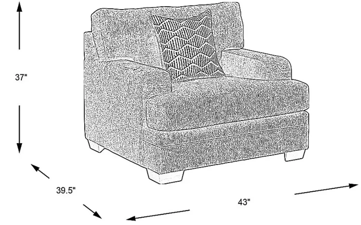 Charlton Street Slate Chair