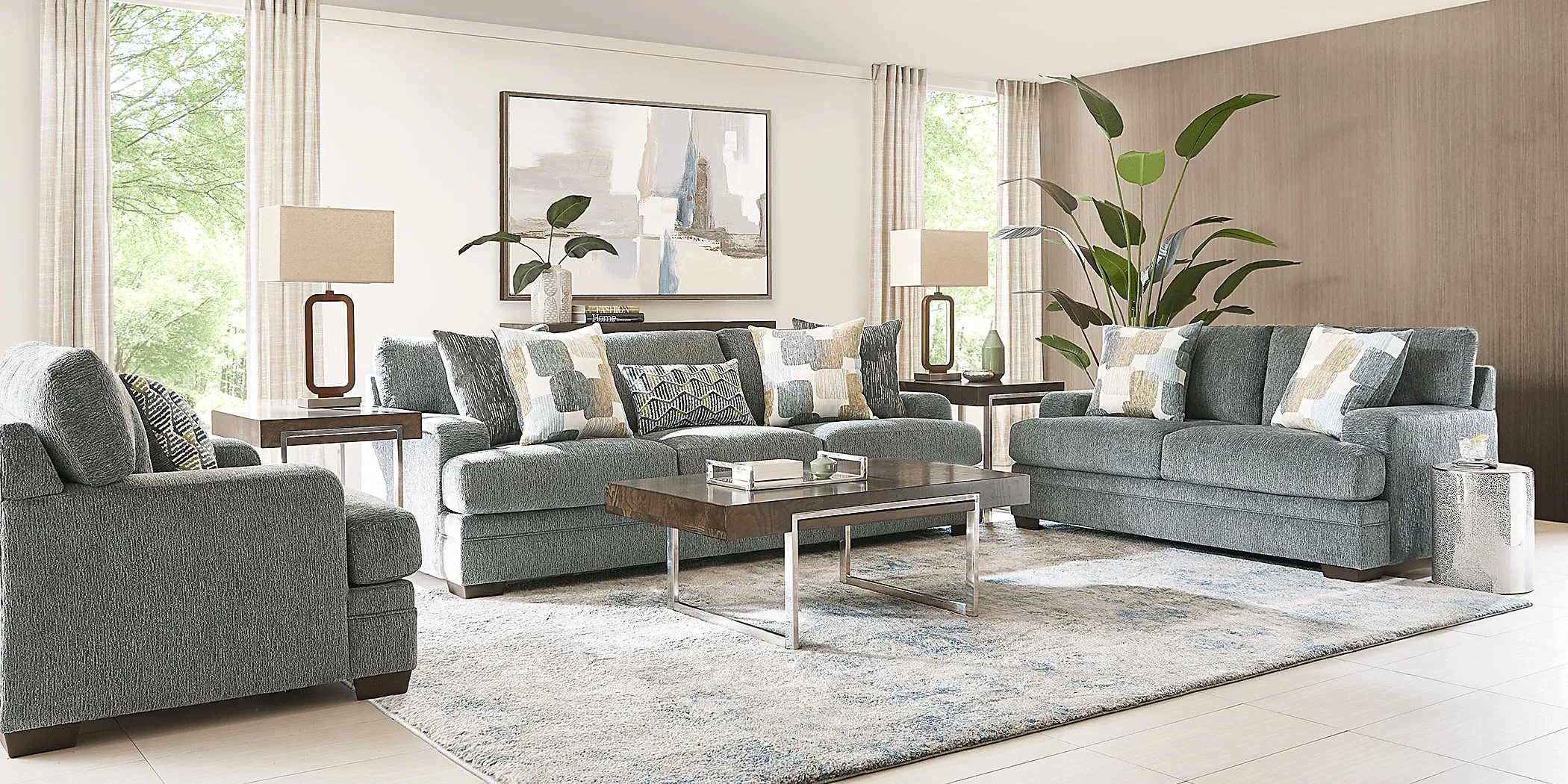 Charlton Street Slate Chair by Rooms To Go