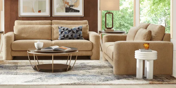 Newton Camel 2 Pc Living Room
