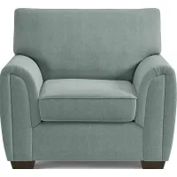 Amalie Teal Chair