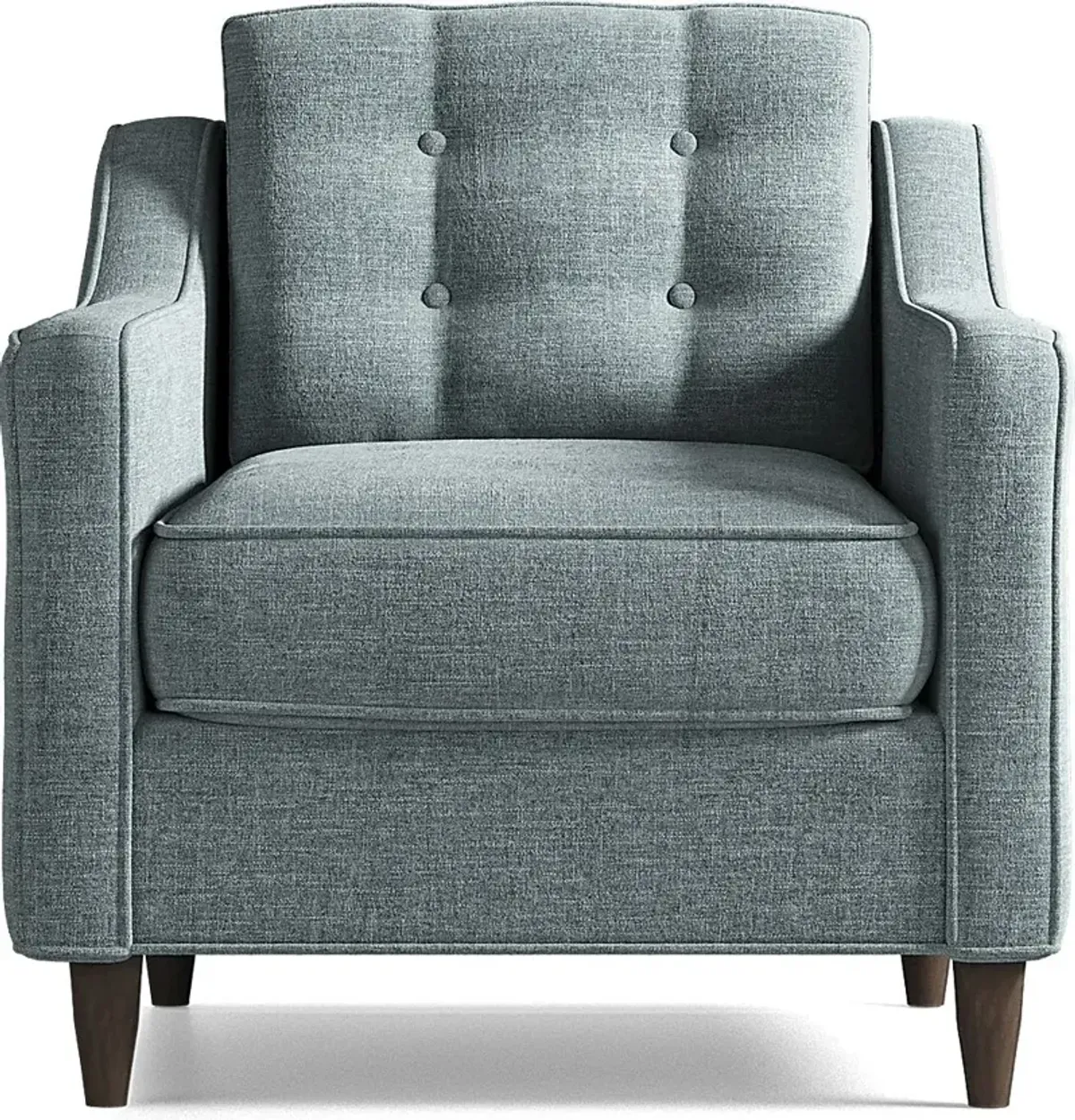 Hanover Teal Chenille Chair