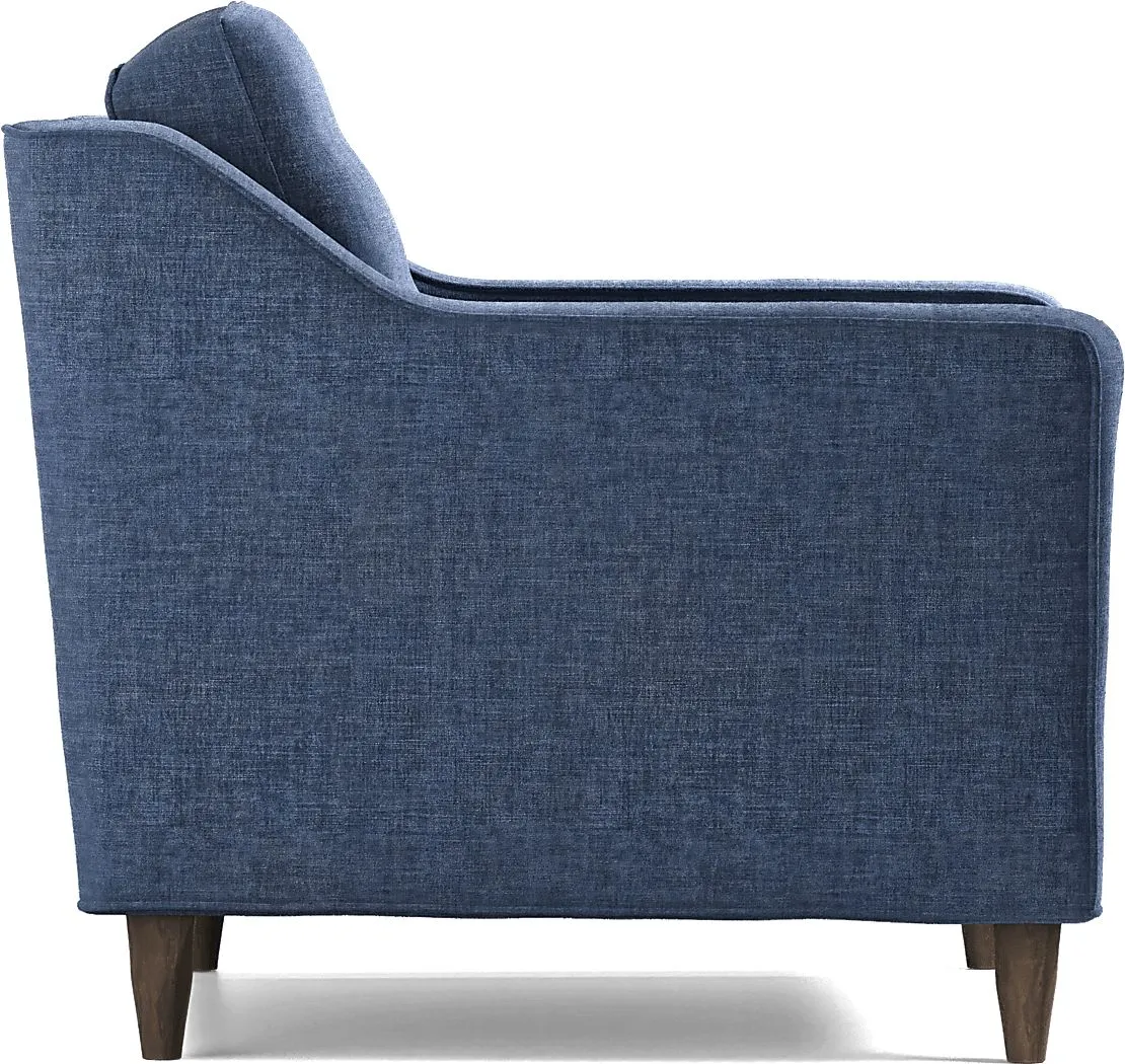 Hanover Indigo Chenille Chair