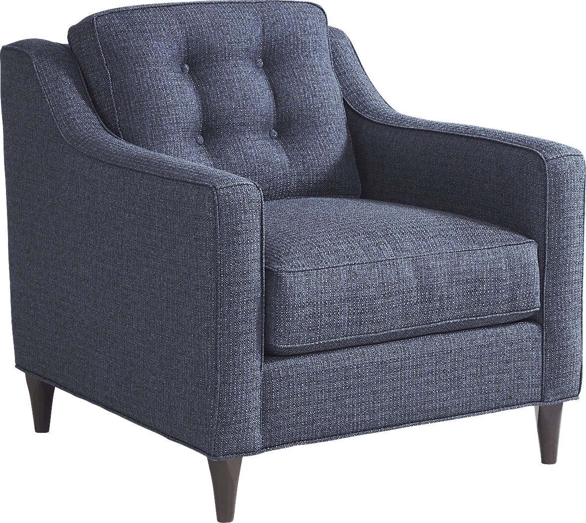 Cindy Crawford Home Hanover Midnight Textured Chair