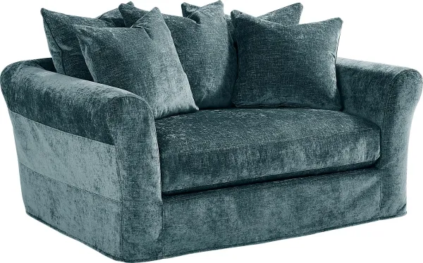 Essex Lane Lagoon Slipcover Chair