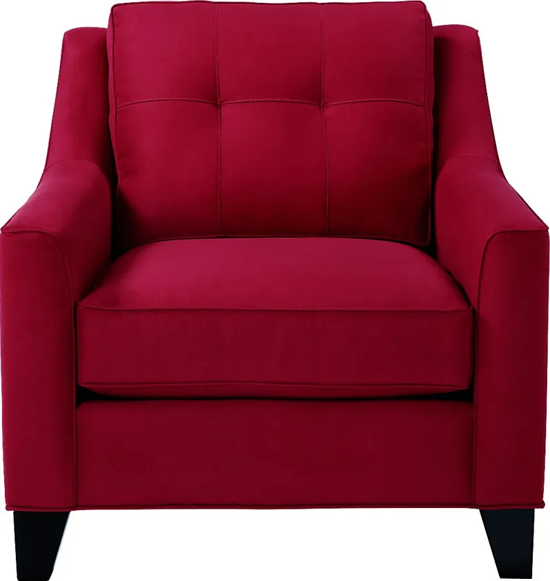 Madison Place Cardinal Microfiber Chair