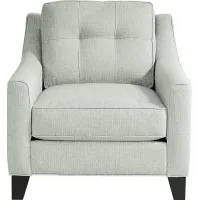 Madison Place Willow Green Textured Chair