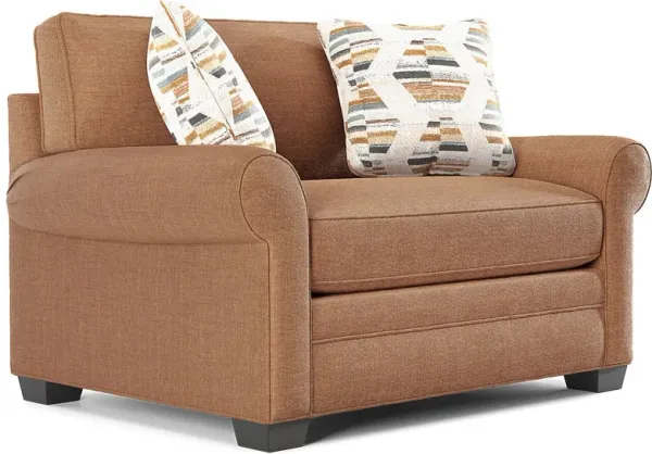 Bellingham Russet Textured Chenille Chair