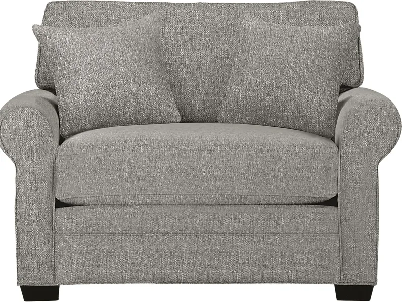 Bellingham Gray Textured Gel Foam Sleeper Chair