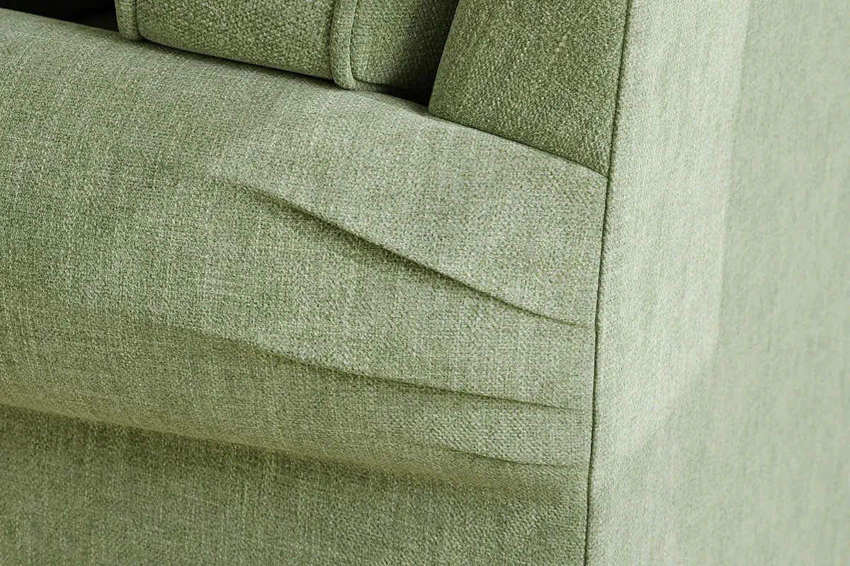 Bellingham Celadon Textured Chenille Gel Foam Sleeper Chair