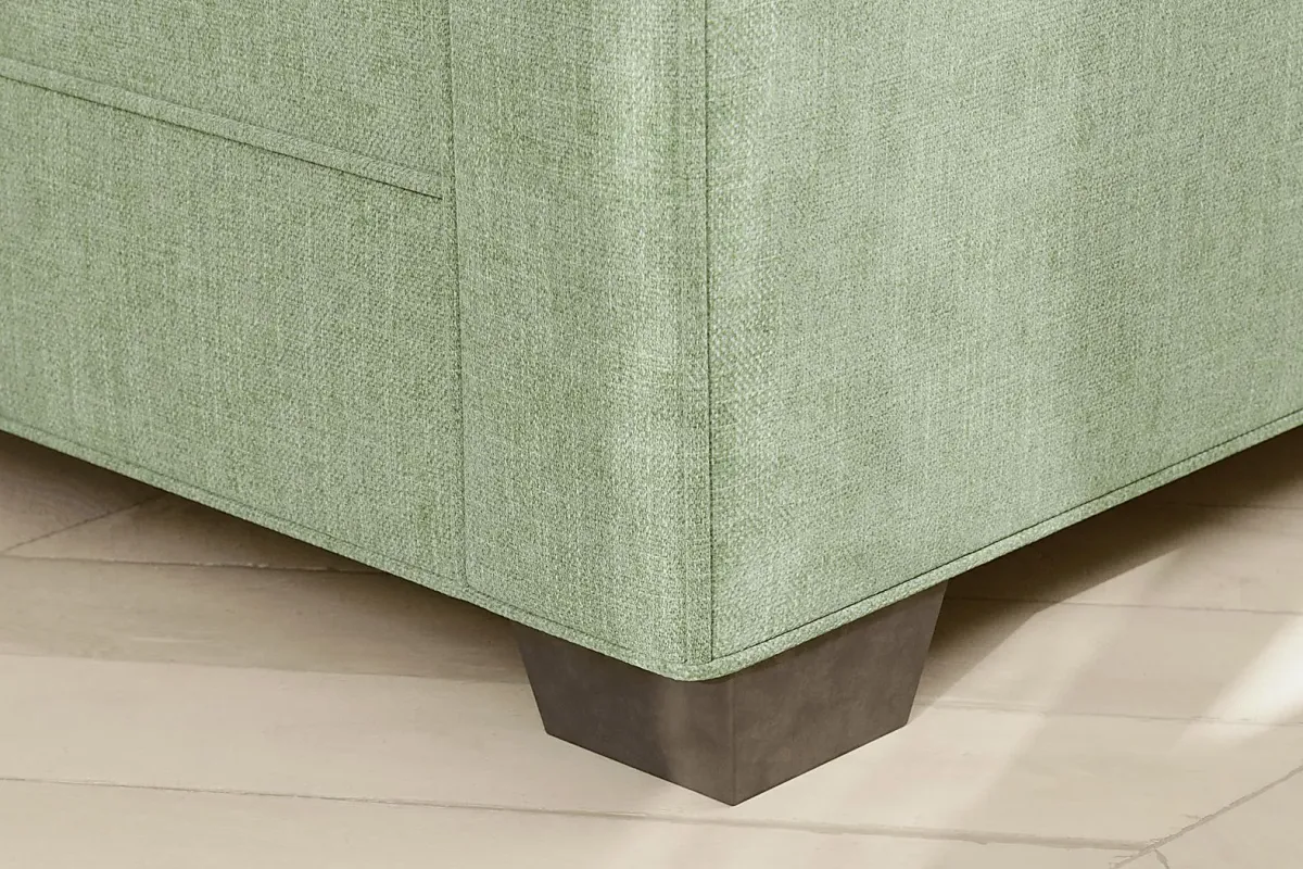 Bellingham Celadon Textured Chenille Gel Foam Sleeper Chair