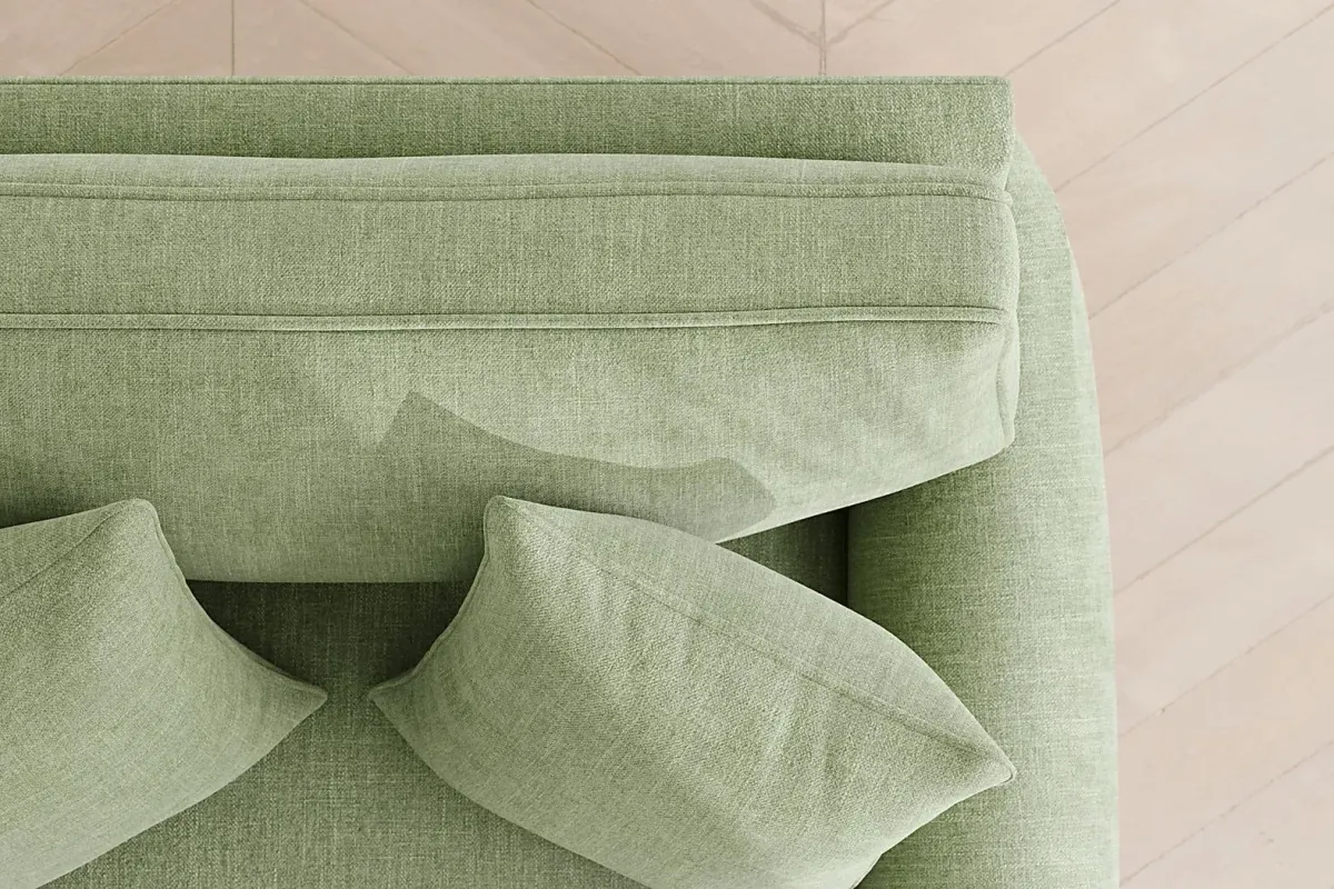 Bellingham Celadon Textured Chenille Gel Foam Sleeper Chair