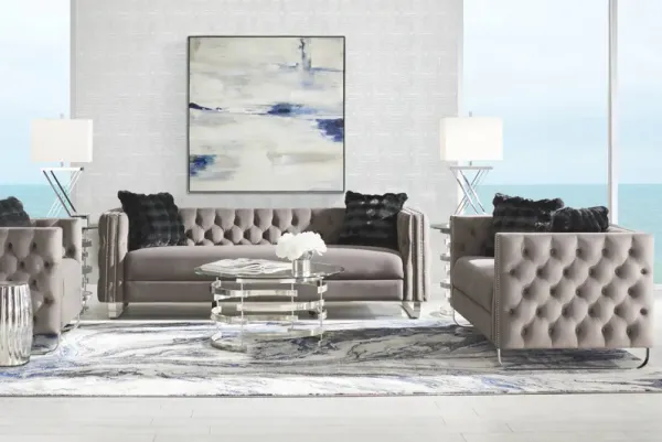 Corrella Gray 8 Pc Living Room