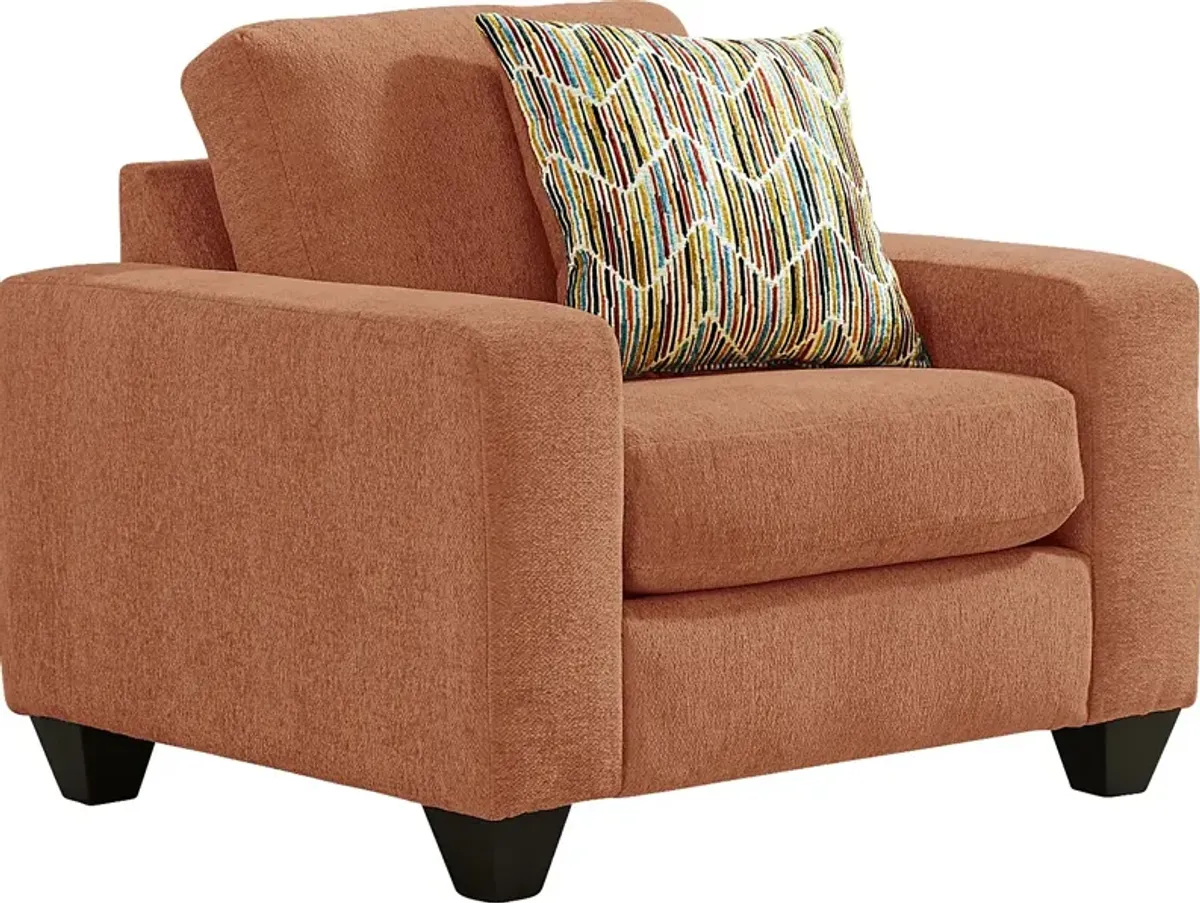 Mallard Trace Orange Chair