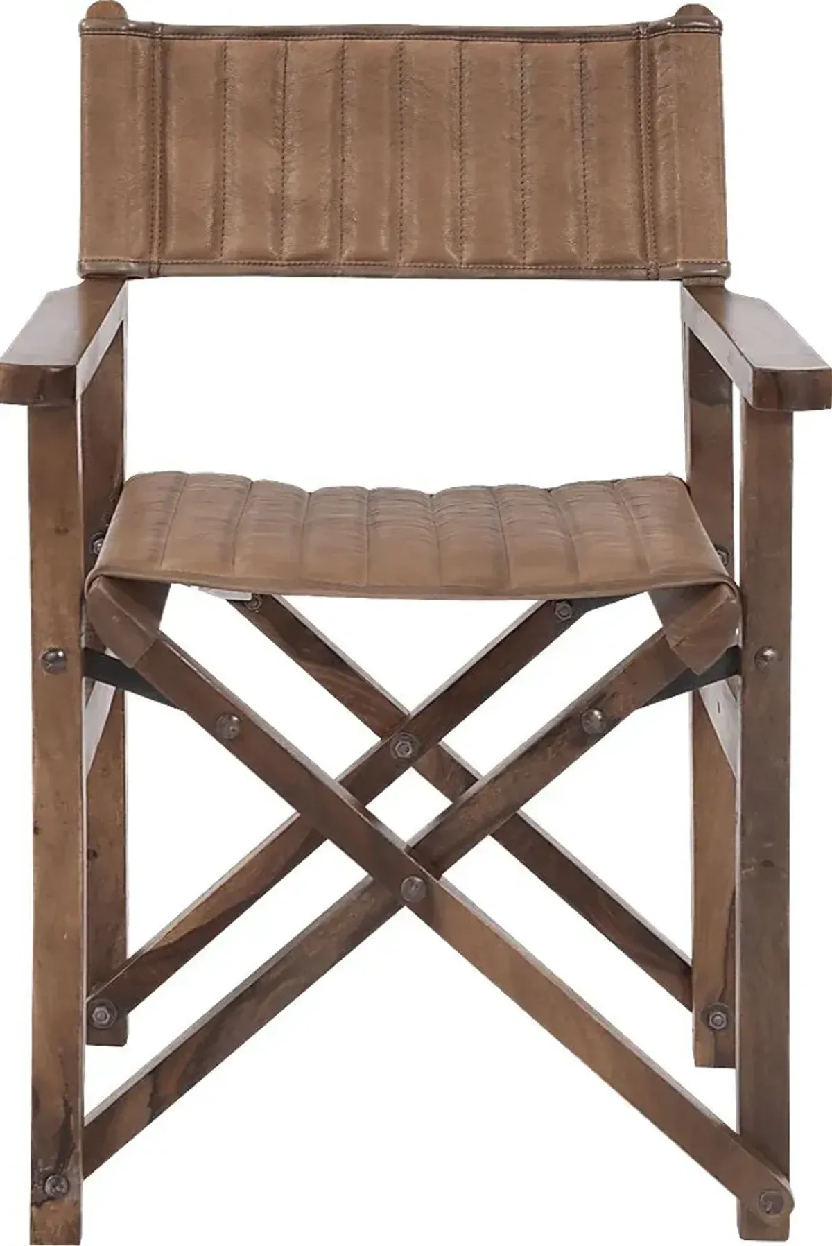 Huguenot Brown Accent Chair