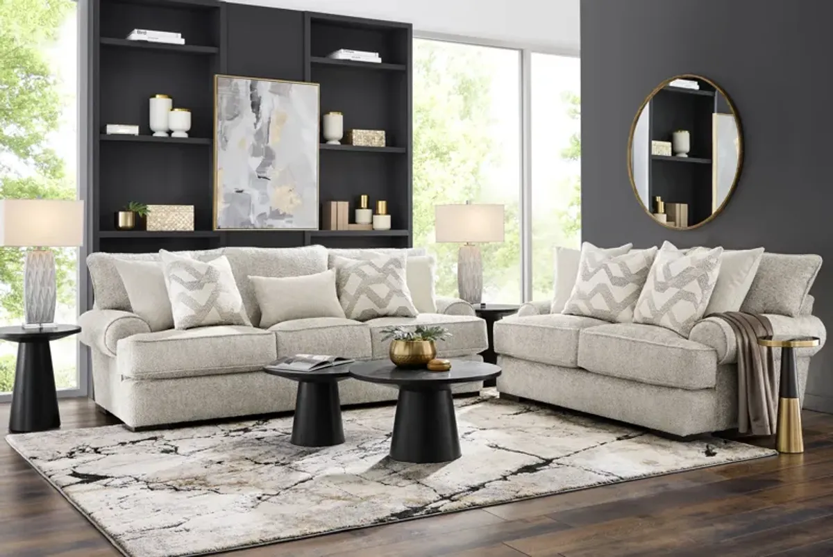 Goodwin Gray 2 Pc Living Room