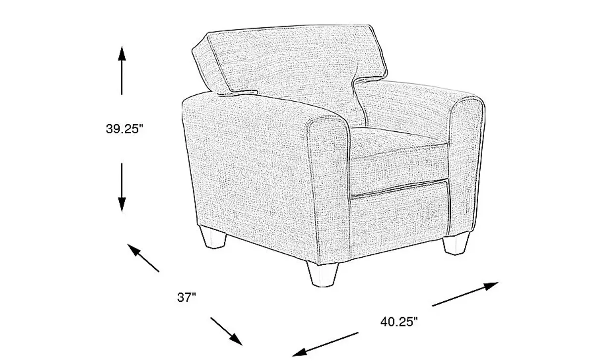 Dover Blue Chair