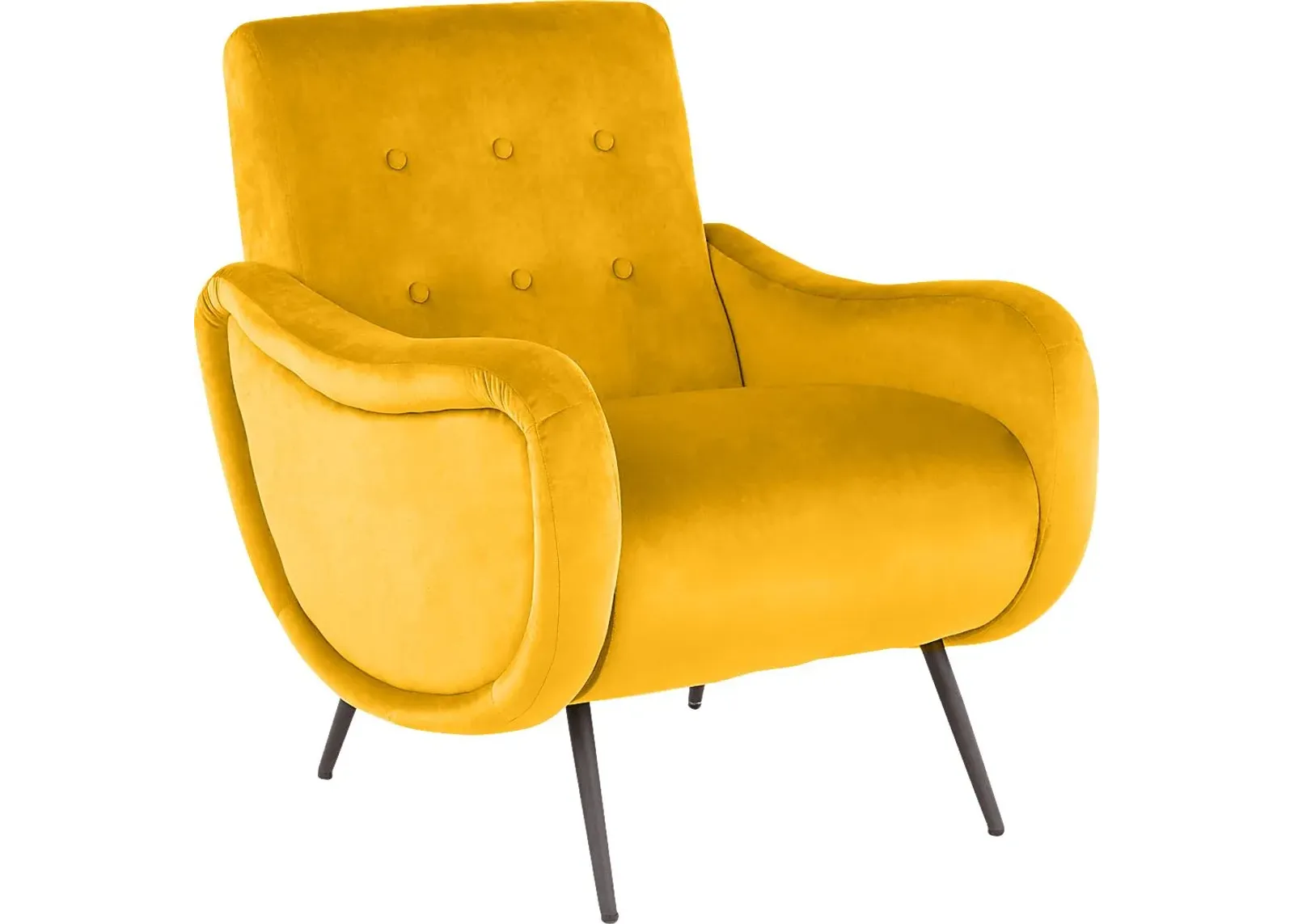 Rutherton Yellow Accent Chair