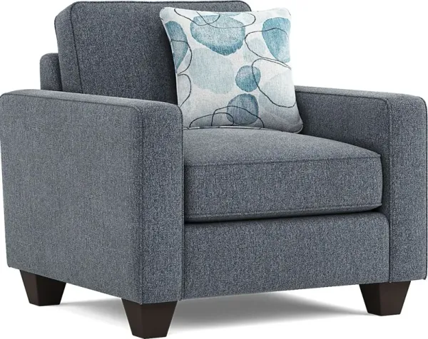 Alanis Bay Blue Chair