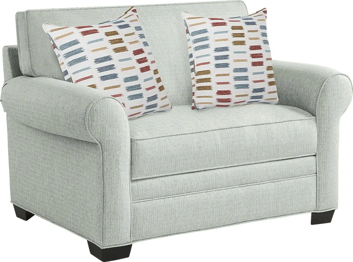 Bellingham Willow Green Textured Chair