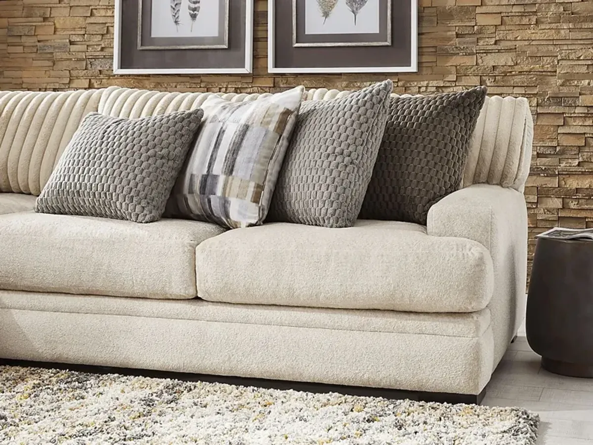 Hudson Street Beige 4 Pc Sectional