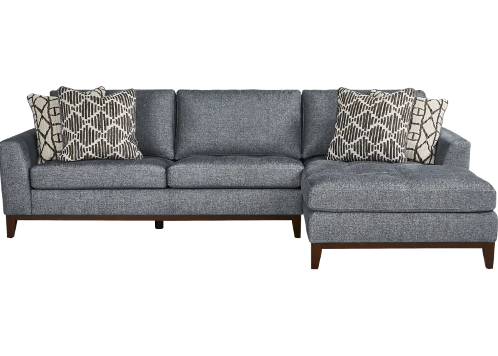 Harmon Indigo 2 Pc Sectional