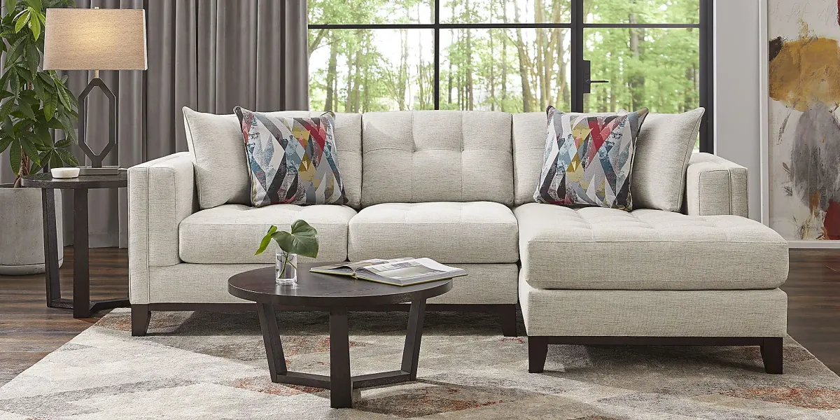 Chatham Oyster 5 Pc Sectional Living Room