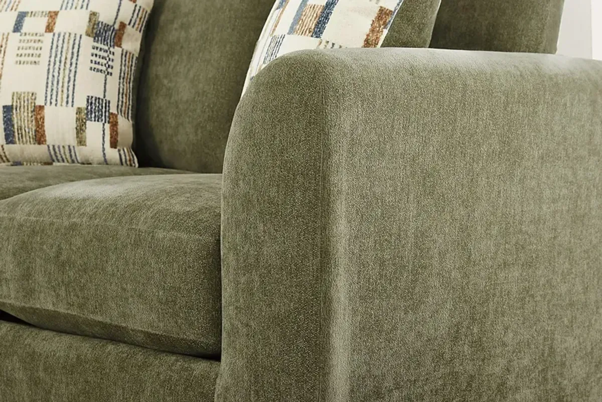 Chamberlain Green 7 Pc Living Room