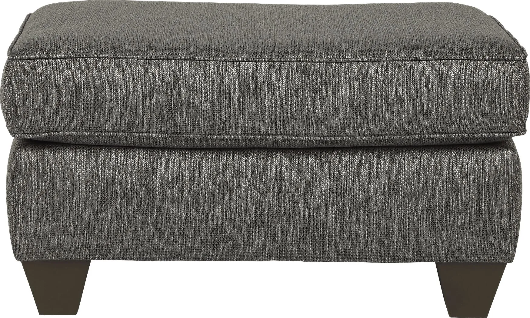 Ridgewater Graphite Ottoman