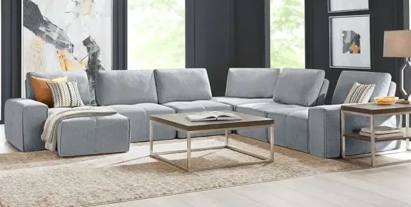 Laney Gray 6 Pc Sectional
