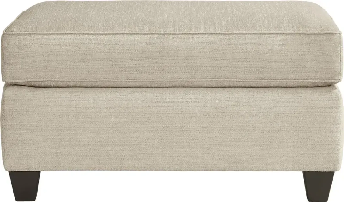 Lennon Beige Ottoman