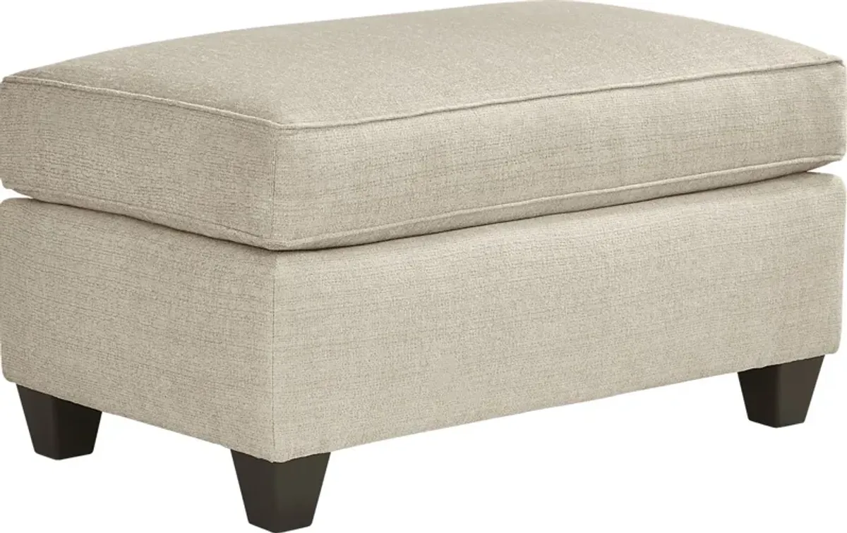 Lennon Beige Ottoman